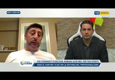 Cristian Díaz – Ex DT. de The Strongest: “Yo deseo que les vaya bien a todos”.