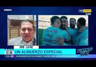 #VamosYa❗️ El presidente de The Strongest nos cuenta sobre el almuerzo de presidentes.