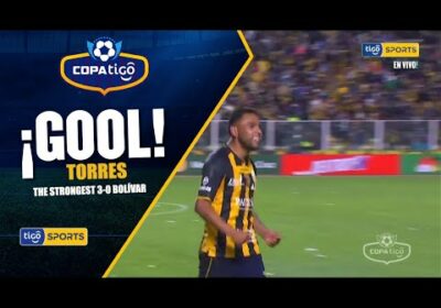 ¡Gol de The Strongest! Tremendo derechazo de Saúl Torres para anotar el tercer gol atigrado.