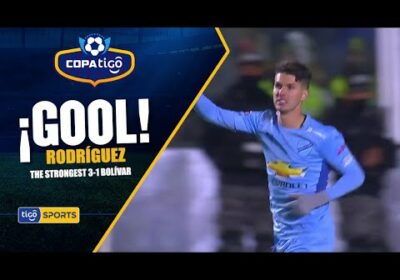 ¡Gol de Bolívar! Patricio Rodríguez define rasante y a colocar para descontar el marcador.