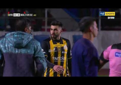 ¡Gol de The Strongest! Enrique Triverio cambia penal por gol y empata el marcador