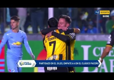Partidazo en el Siles, empate a 4 en el clásico paceño.