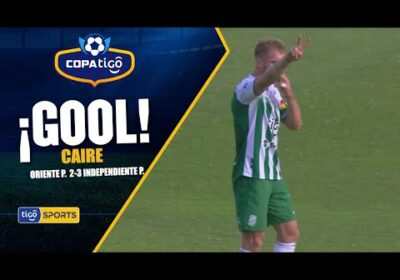 ¡Gol de Oriente Petrolero! Maximiliano Caire no perdona mediante un penal.
