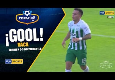 ¡Gol de Oriente Petrolero! Tremendo gol de Henry Vaca para igualar el marcador en el ‘Tahuichi’.
