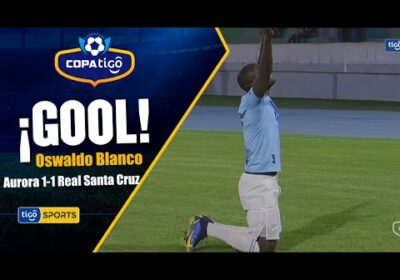 ¡Gol de Aurora! Oswaldo Blanco iguala el marcador favorable al ‘Equipo del Pueblo’.