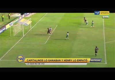 Capitalinos lo ganaban y Henry lo empató. Lo que no se vio.