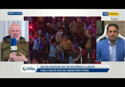 Zago responde a Pablo : “Fue un ambiente indescriptible, en Brasil no pasa lo que pasó en Bolivia”.
