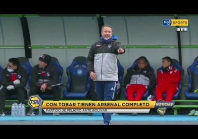 Con Tobar tienen arsenal completo. Partido de peligro ante Bolívar.