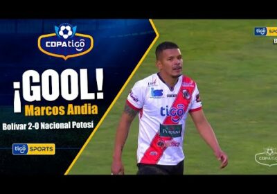 ¡Gol de Bolívar! Marcos Andia en contra para el segundo gol académico.