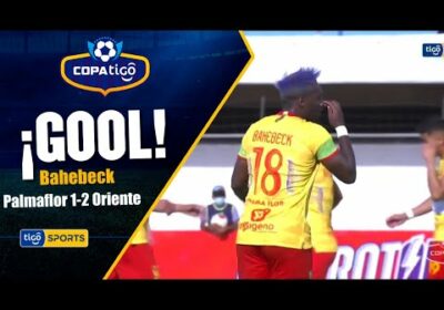 ¡Gol de Atlético Palmaflor! Disparo de Bahebeck que se desvía en la defensa para el descuento