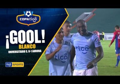 ¡Gol de Aurora! Oswaldo Blanco no perdona y de penal pone en ventaja al cuadro cochabambino en Sucre
