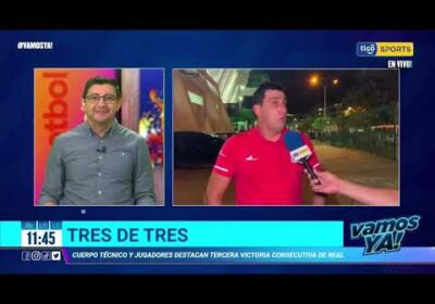 Vamos Ya❗️ Tres de tres. El cuerpo técnico y los jugadores destacan la tercera victoria de Real.