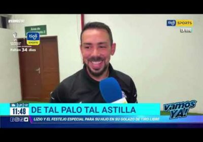 Vamos Ya❗️ De tal palo tal astilla. Lizio y el festejo especial para su hijo en su golazo.