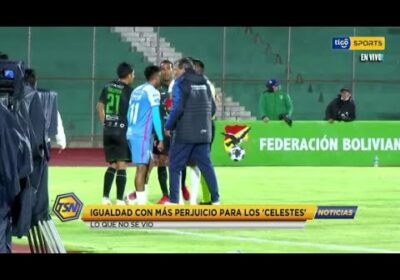 Igualdad con más perjuicio para los ‘Celestes’. Lo que no se vio del encuentro.
