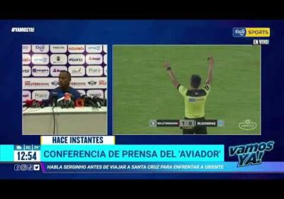 #VamosYa ❗️Serginho habla en conferencia de prensa sobre su pálpito del partido vs Oriente Petrolero