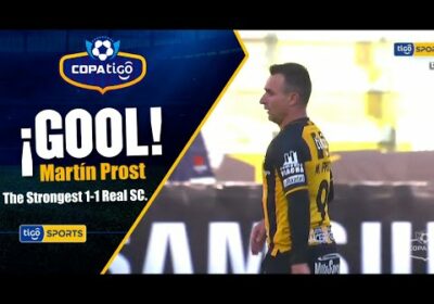 ¡Gol de The Strongest! Martín Prost iguala el marcador en el Hernando Siles.