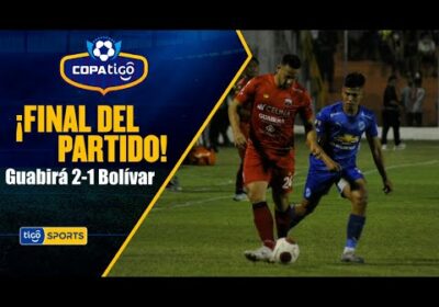 ¡Final del partido! Gran remontada del ‘Azucarero’. Guabirá 2-1 Bolívar