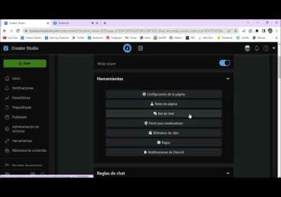 COMO ACTIVAR EL CHATBOT EN FACEBOOK facil y rapído