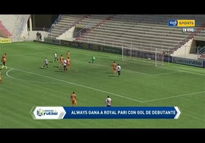 Always ganó a Royal Pari con gol de debutante.