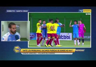 🚨 Junior Sanchez: «A mediodía pasamos por un percance complicado».