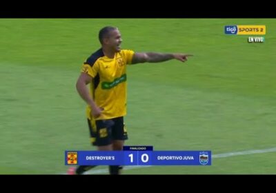 Destroyers venció 1-0 a Cul. Ju. Va. y de esta forma se instaló en las semifinales de Simón Bolívar