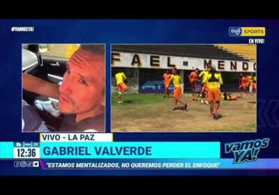 Gabriel Valverde «Lo más que queremos es volver a jugar y darle un espectáculo a la gente»