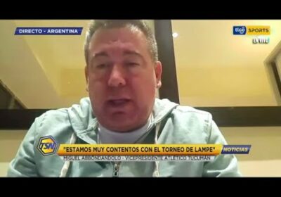 ¿Cuál será el futuro de Lampe? Miguel Abbóndandolo: “Lampe tiene contrato hasta diciembre del 2023”.