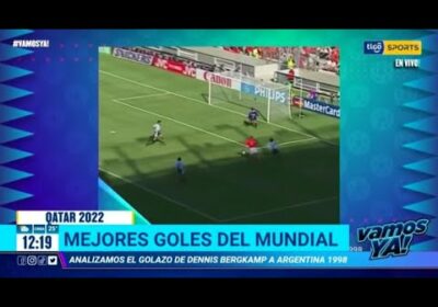 Mejores goles del Mundial. Analizamos el golazo de Dennis Bergkamp a Argentina 1998.