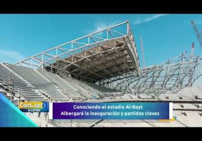 Hoy conoceremos el estadio Al Bayt 🏟️, cede de la inauguración del Mundial de Qatar 2022.