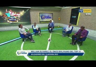 🔬William Álvarez, el único boliviano del top 10. Goleadores del clausura 2022.
