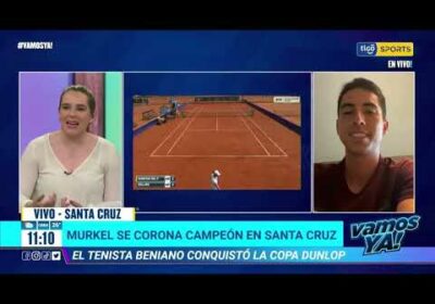 Vamos Ya❗️ Murkel Dellien se coronó campeón en Santa Cruz de la Copa Dunlop.