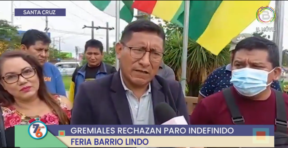 Gremiales de Barrio Lindo rechazan el paro y piden diálogo para evitar perjuicios económicos