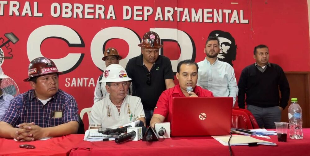 COD de Santa Cruz rechaza paro y demanda al Comité Interinstitucional explicar su propuesta censal