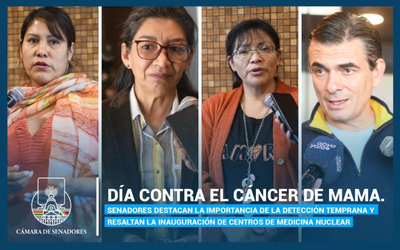 Día Internacional de Lucha contra el Cáncer de Mama: Legisladores resaltan inauguración de los centros de medicina nuclear