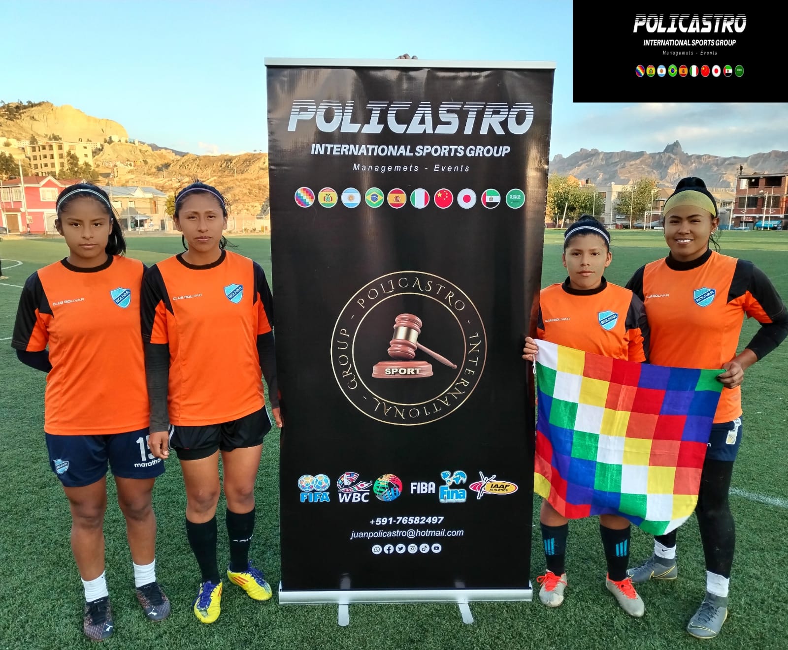 Cuatro jugadoras del trópico de Cochabamba, jugarán en el Club Bolívar de  la Paz. Lauca Eñe 9 de Octubre de 2022… – 