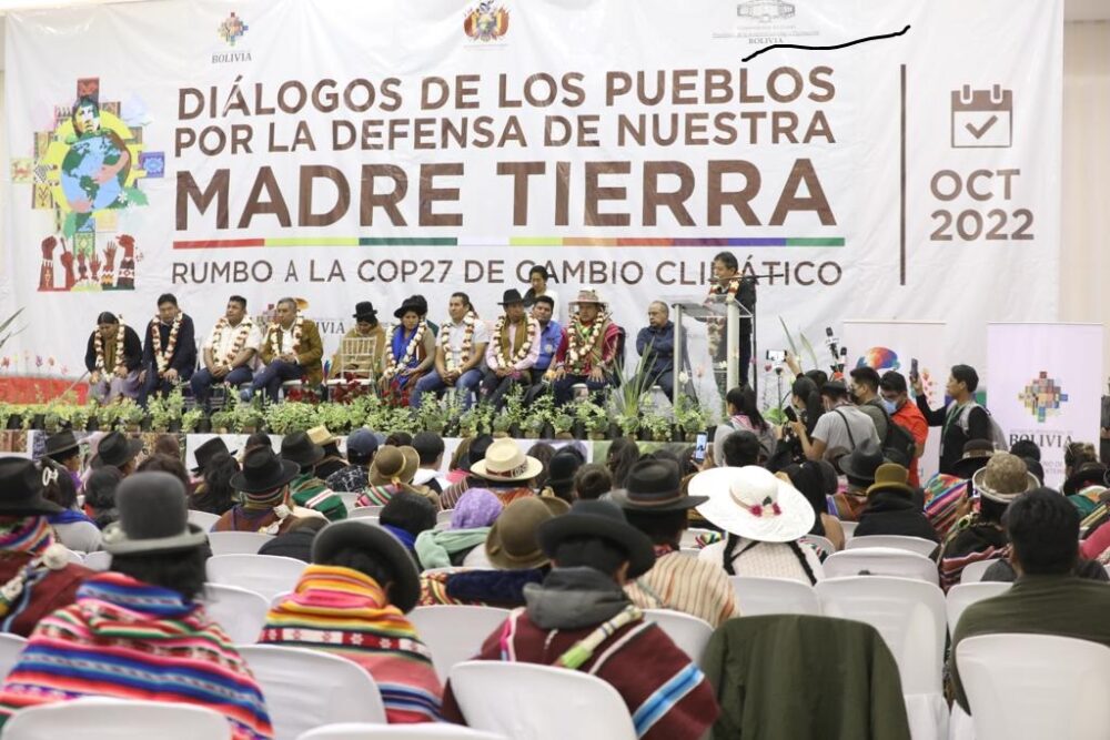 En el Diálogo por la Defensa de la Madre Tierra recogen propuestas para enriquecer posición boliviana en Egipto