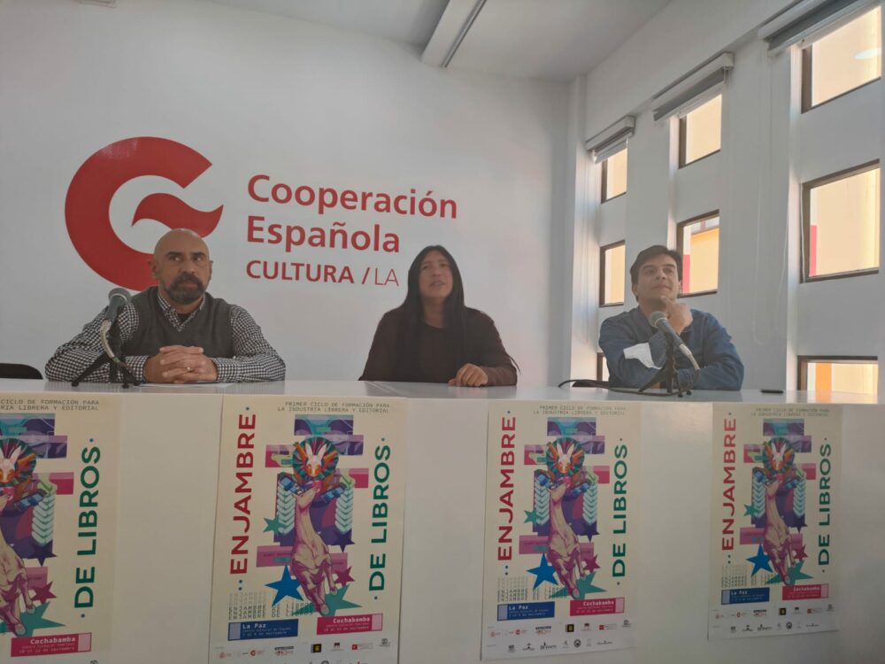 Enjambre de Libros oferta en La Paz literatura, música y talleres de formación