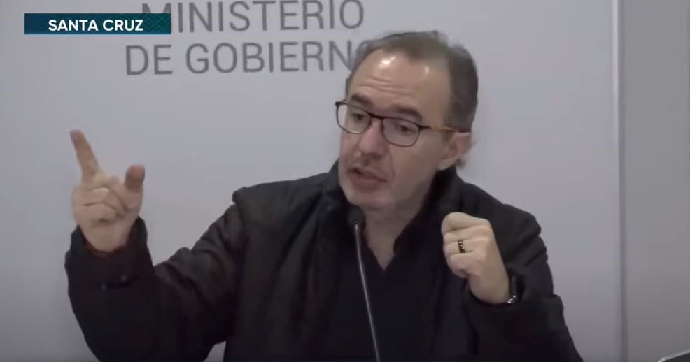Richter denuncia afanes de “pre-ruptura institucional” en Santa Cruz y bloqueo al diálogo