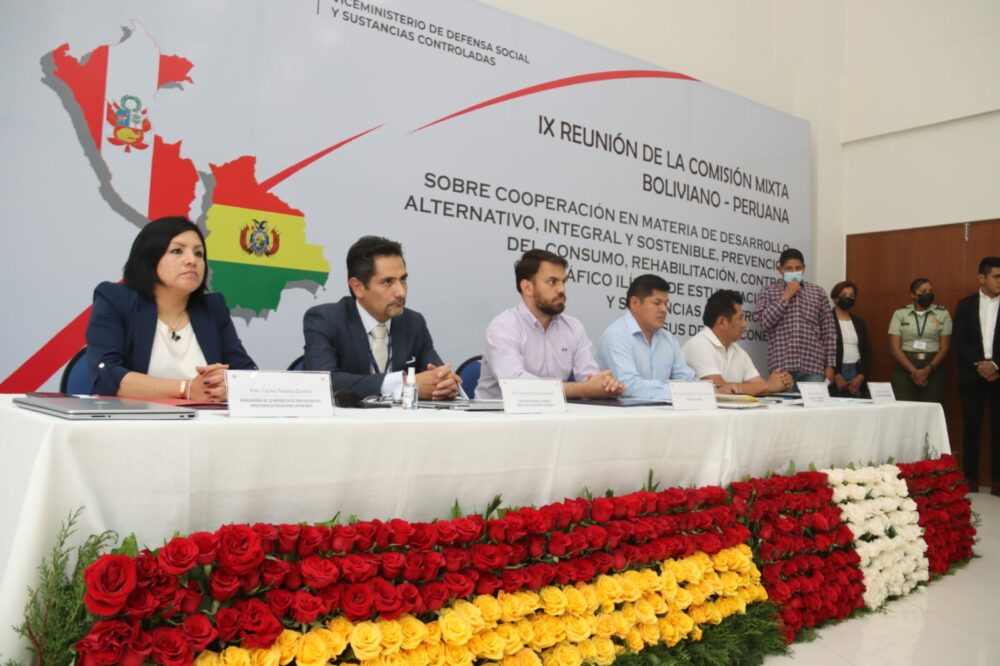Bolivia y Perú acuerdan fortalecer el CERIAN para afianzar la lucha contra el narcotráfico