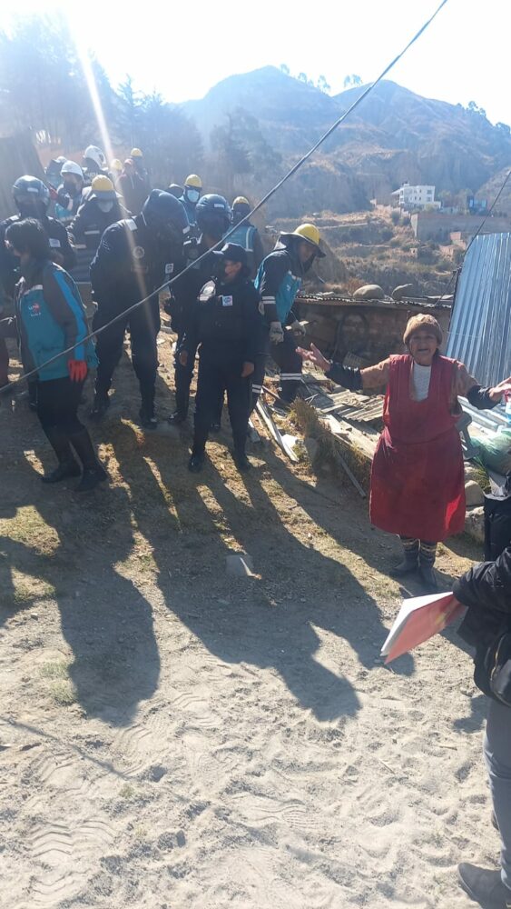 A Rita Paucara, por humilde, mujer y aimara, la alcaldía paceña le demolió su hogar