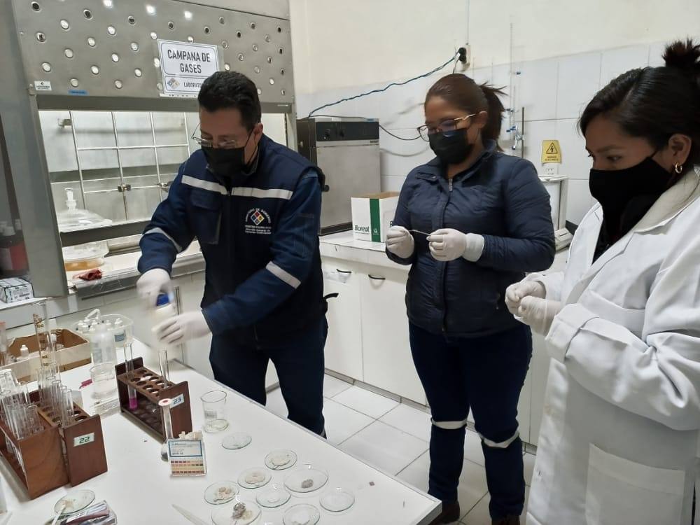Inspectores de la DGSC optimizan sus técnicas para identificar sustancias químicas in situ