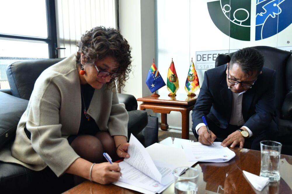 Defensoría y Coordinadora acuerdan alianza para la protección de los derechos políticos de las mujeres
