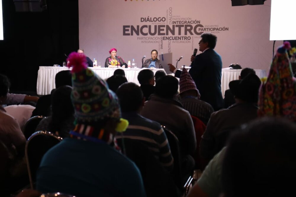 Encuentro Plurinacional por el Censo establece cinco puntos centrales, destaca el rector de la San Francisco Xavier