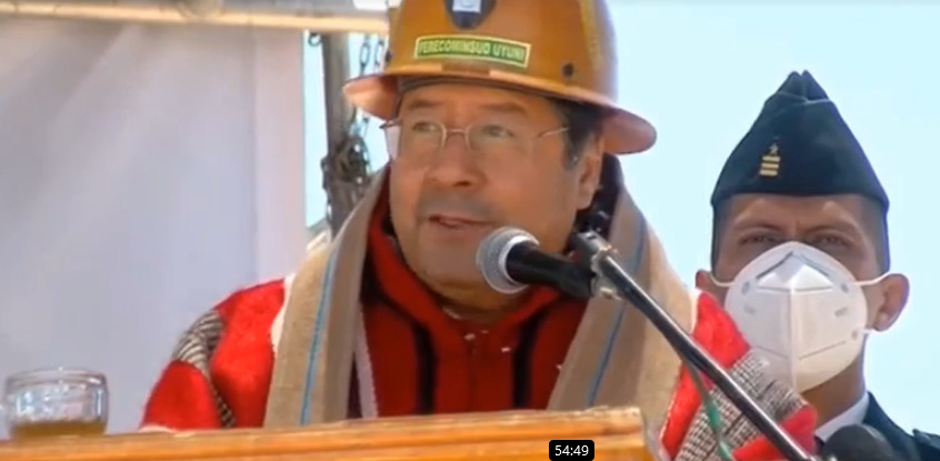 Presidente Arce entrega ampliación de líneas eléctricas y viviendas en Uyuni (adelanto)