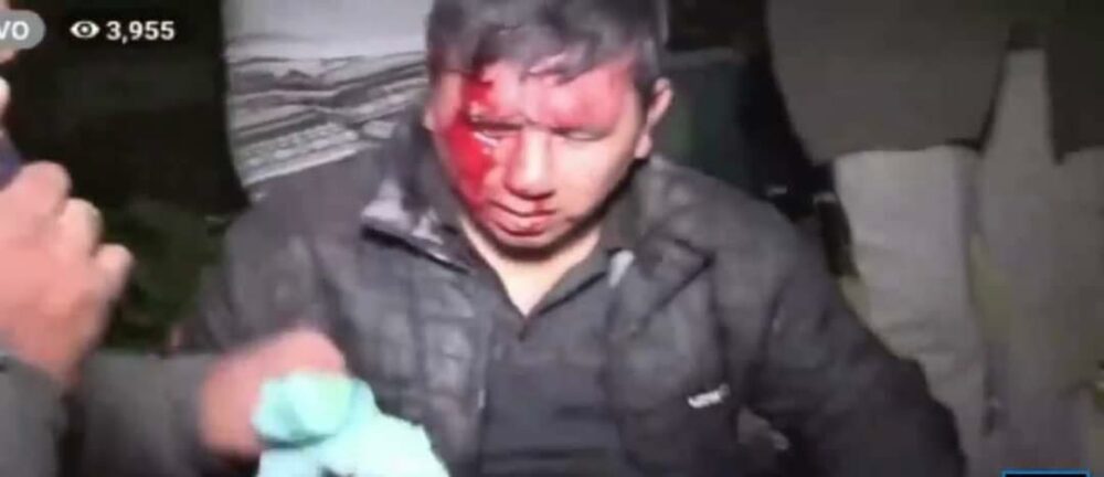 Viceministra expresa su solidaridad a periodista agredido e informa que se inició una investigación