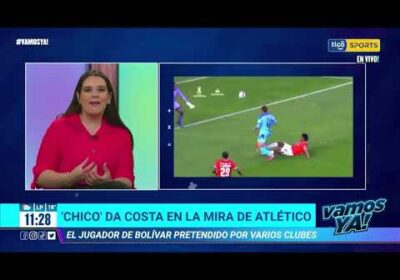 Chico da costa en la mira del Atlético: «el jugador de Bolívar pretendido por varios clubes»