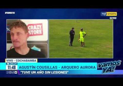 Agustín Cousilla – Arquero de Aurora «Cada jugador se tendrá que sentar con la dirigencia»