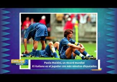 Paolo Maldini posee el récord del jugador con más minutos disputados en la historia de los mundiales