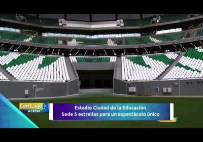 Te presentamos el estadio Ciudad de la Educación 🏟️ con una capacidad para 45.000 personas ⚽️