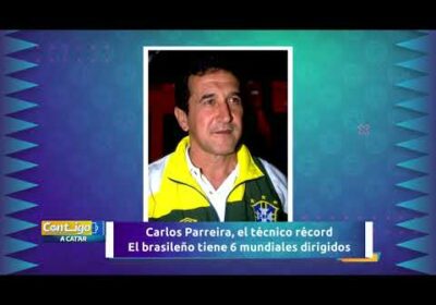Carlos Alberto Parreira 🇧🇷 posee el récord del Dt con más mundiales dirigidos con 6 copas del mundo